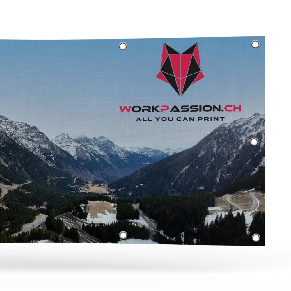 Striscione Pubblicitario 200x100cm - WORKPASSION