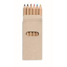 Carica l&#39;immagine nel visualizzatore di Gallery, ABIGAIL - Multicolore - SCRIVERE - Midocean - Pencil, Set 6 Matite Colorate Kc2478, Writing