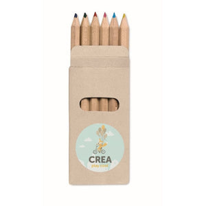 ABIGAIL - Multicolore - SCRIVERE - Midocean - Pencil, Set 6 Matite Colorate Kc2478, Writing
