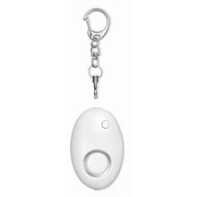 Carica l&#39;immagine nel visualizzatore di Gallery, ALARMY - bianco - PREMI - Midocean - Key Rings / Chains /, Portachiavi Con Allarme Mo8742, Premiums