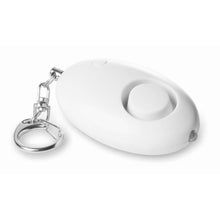 Carica l&#39;immagine nel visualizzatore di Gallery, ALARMY - bianco - PREMI - Midocean - Key Rings / Chains /, Portachiavi Con Allarme Mo8742, Premiums
