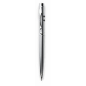 ALASKA - Argento - UFFICIO - Midocean - Laser Pointer, Office, Penna A Sfera Multifunzione Mo8193