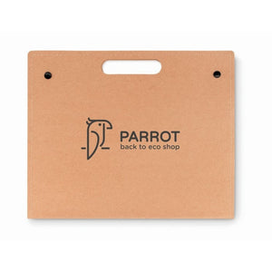 ALBERTA - Beige - UFFICIO - Midocean - Office, Porta Blocnotes In Cartone Mo7411, Portfolio / Conferen