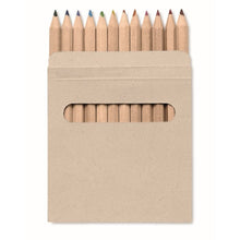 Carica l&#39;immagine nel visualizzatore di Gallery, ARCOLOR - Marrone - SCRIVERE - Midocean - Pencil, Set 12 Matite Colorate It1047, Writing