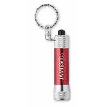 Carica l&#39;immagine nel visualizzatore di Gallery, ARIZO - PREMI - Midocean - Key Rings / Chains /, Premiums, Torcia In Alluminio Portachiav Mo8622