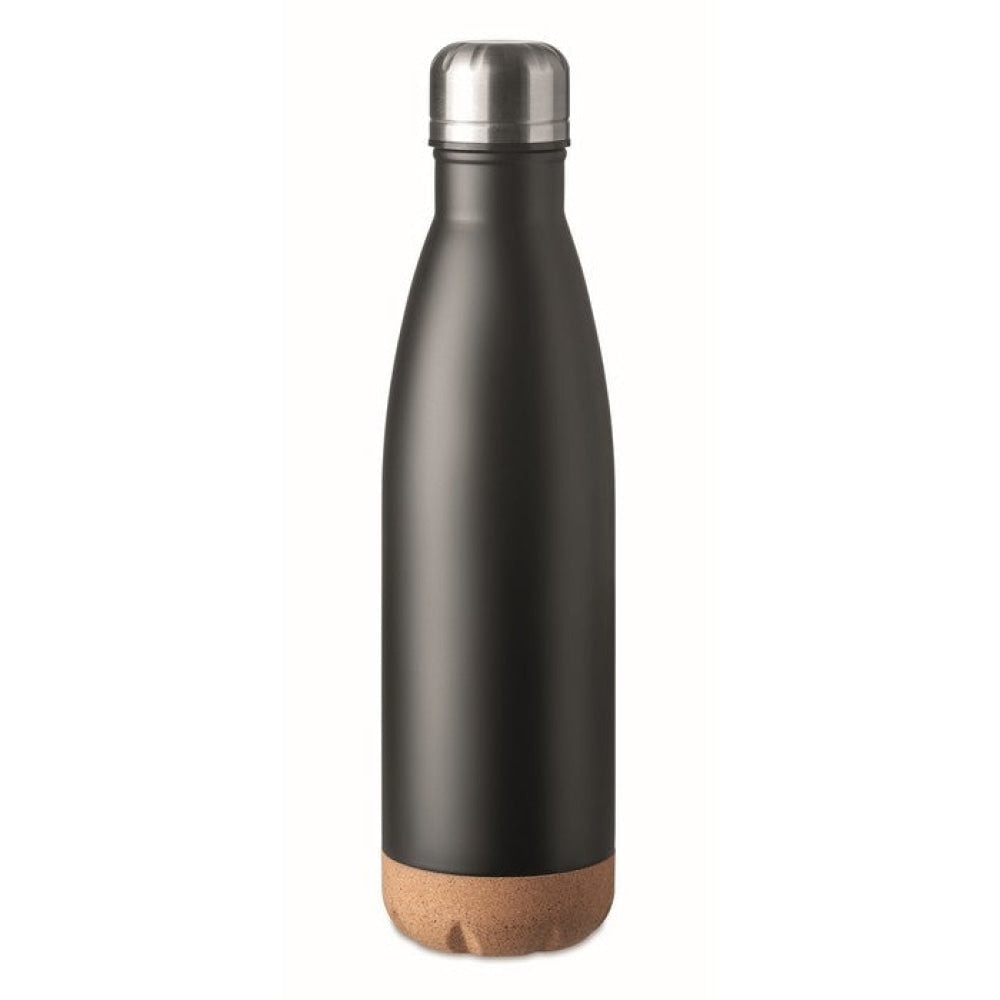 ASPEN CORK - Nero - CASA E VIVERE - Midocean - Drinking Bottle, Home & Living, Thermos Doppio Strato. 600ml Mo6313