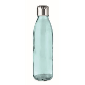 ASPEN GLASS - Blu trasparente - CASA E VIVERE - Midocean - Bottiglia In Vetro 500 Ml Mo9800, Drinking Bottle, Home & Living