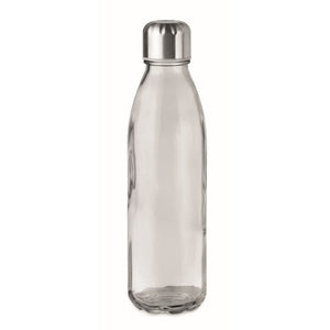 ASPEN GLASS - Grigio trasparente - CASA E VIVERE - Midocean - Bottiglia In Vetro 500 Ml Mo9800, Drinking Bottle, Home & Living