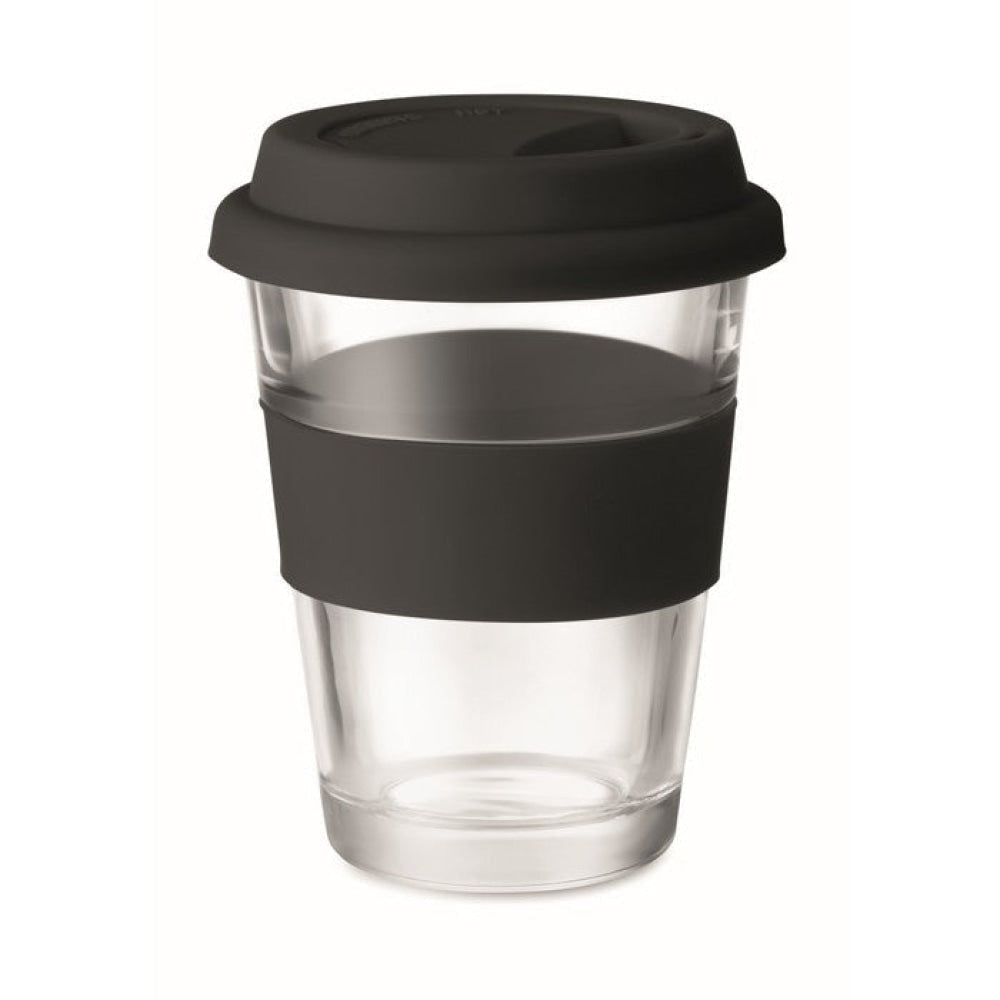 ASTOGLASS - Nero - CASA E VIVERE - Midocean - Bicchiere In Vetro. 350ml Mo9992, Cups, Home & Living