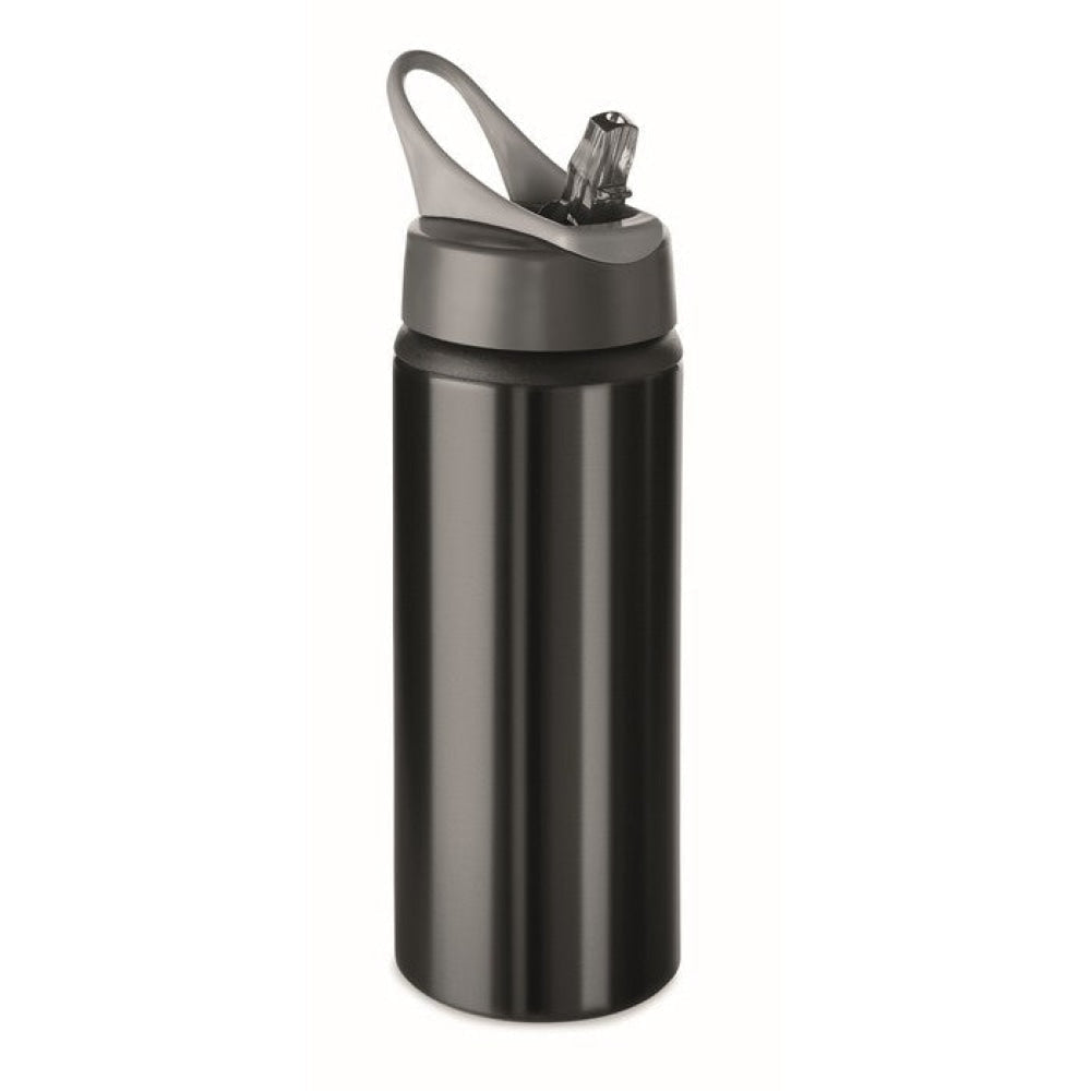ATLANTA - Nero - CASA E VIVERE - Midocean - Borraccia In Alluminio 600ml Mo9840, Drinking Bottle, Home & Living