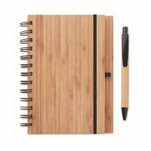 BAMBLOC - Legna - UFFICIO - Midocean - Notebook In Bamboo Con Penna Mo9435, Notebooks / Notepads, Office