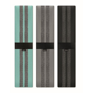 BANDA - Nero - SPORT E RICREAZIONE - Midocean - Fitness Items, Set Di 3 Fasce Fitness Mo6449, Sports & Recreation