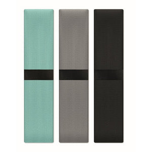 BANDA - Nero - SPORT E RICREAZIONE - Midocean - Fitness Items, Set Di 3 Fasce Fitness Mo6449, Sports & Recreation