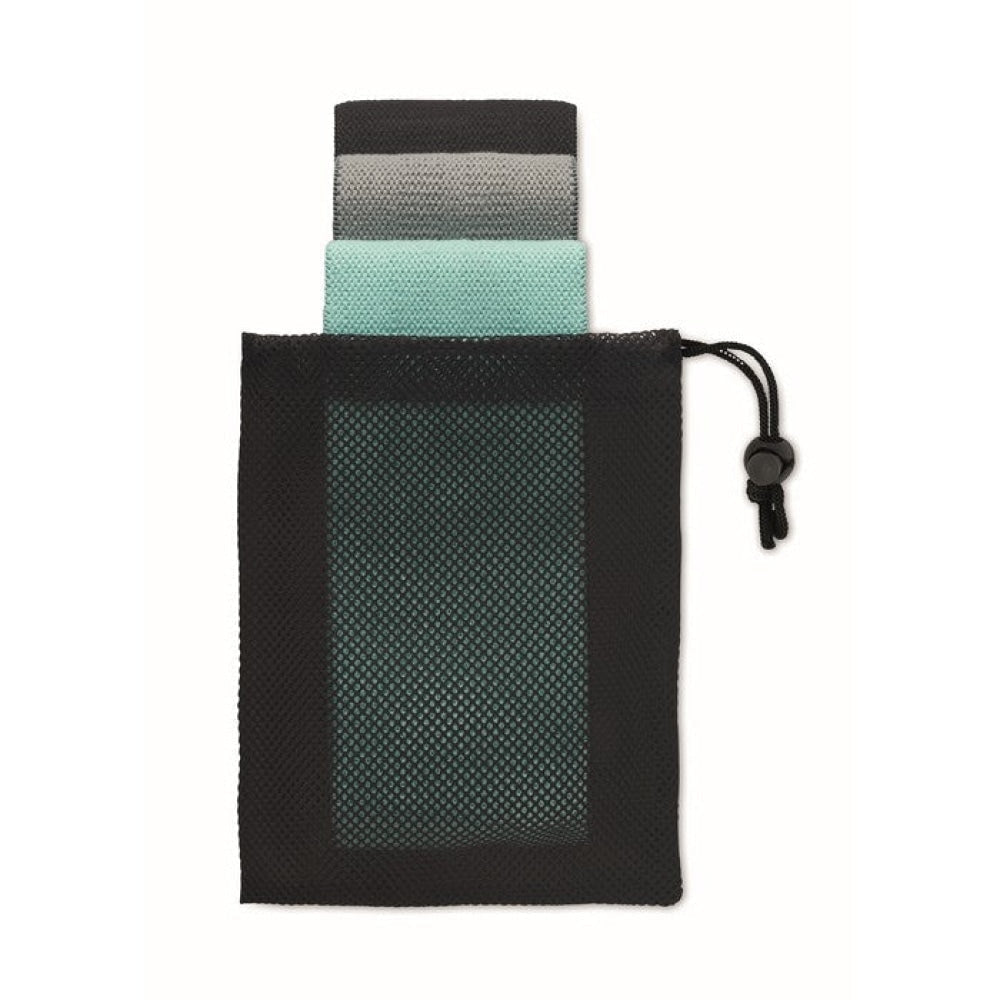 BANDA - Nero - SPORT E RICREAZIONE - Midocean - Fitness Items, Set Di 3 Fasce Fitness Mo6449, Sports & Recreation