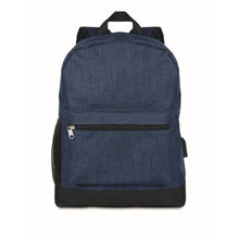 Carica l&#39;immagine nel visualizzatore di Gallery, BAPAL TONE - Blu - BORSE E VIAGGIO - Midocean - Backpack/rucksack, Bags &amp; Travel, Zaino C/imbottitura Antifurto Mo9600