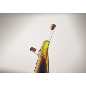 BARRETIN - Trasparente - CASA E VIVERE - Midocean - Bottiglia Olio E Aceto In Vetromo6388, Home & Living, Kitchen Accesories