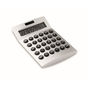 BASICS - Argento opaco - UFFICIO - Midocean - Calcolatrice 12 Cifre Ar1253, Calculator, Office