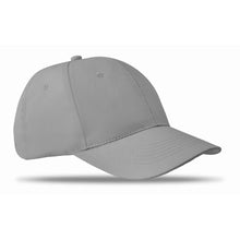 Carica l&#39;immagine nel visualizzatore di Gallery, BASIE - Grigio - TEMPO LIBERO - Midocean - Cappellino Da 6 Pannelli Mo8834, Caps &amp; Hats, Leisure