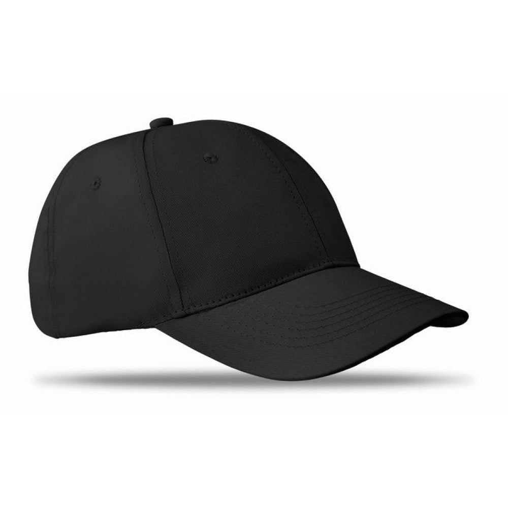 BASIE - Nero - TEMPO LIBERO - Midocean - Cappellino Da 6 Pannelli Mo8834, Caps & Hats, Leisure