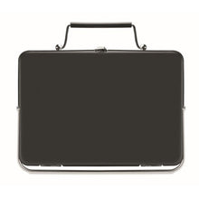 Carica l&#39;immagine nel visualizzatore di Gallery, BBQ TO GO - Nero - TEMPO LIBERO - Midocean - Barbecue Portatile E Supporto Mo6358, Bbq Sets, Leisure