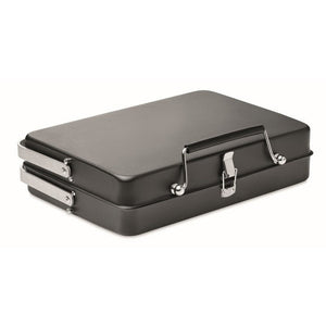 BBQ TO GO - Nero - TEMPO LIBERO - Midocean - Barbecue Portatile E Supporto Mo6358, Bbq Sets, Leisure