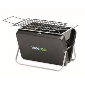 BBQ TO GO - Nero - TEMPO LIBERO - Midocean - Barbecue Portatile E Supporto Mo6358, Bbq Sets, Leisure