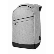 Carica l&#39;immagine nel visualizzatore di Gallery, BERLIN - Grigio - BORSE E VIAGGIO - Midocean - Backpack/rucksack, Bags &amp; Travel, Zaino Antifurto Semplice Mo9294