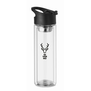 BIELO - Trasparente - CASA E VIVERE - Midocean - Borraccia In Vetro. 380ml Mo9797, Drinking Bottle, Home & Living