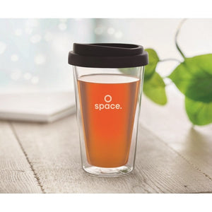 BIELO TUMBLER - Nero - CASA E VIVERE - Midocean - Bicchiere In Vetro Mo9927, Drinking Bottle, Home & Living