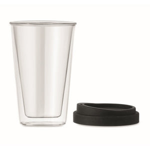 BIELO TUMBLER - Nero - CASA E VIVERE - Midocean - Bicchiere In Vetro Mo9927, Drinking Bottle, Home & Living