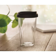 Carica l&#39;immagine nel visualizzatore di Gallery, BIELO TUMBLER - Nero - CASA E VIVERE - Midocean - Bicchiere In Vetro Mo9927, Drinking Bottle, Home &amp; Living