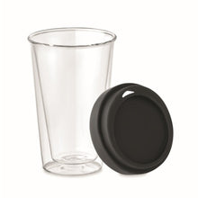 Carica l&#39;immagine nel visualizzatore di Gallery, BIELO TUMBLER - Nero - CASA E VIVERE - Midocean - Bicchiere In Vetro Mo9927, Drinking Bottle, Home &amp; Living