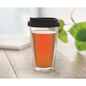 BIELO TUMBLER - Nero - CASA E VIVERE - Midocean - Bicchiere In Vetro Mo9927, Drinking Bottle, Home & Living
