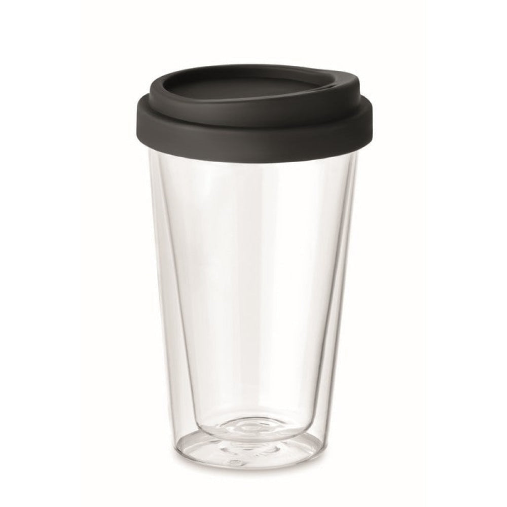 BIELO TUMBLER - Nero - CASA E VIVERE - Midocean - Bicchiere In Vetro Mo9927, Drinking Bottle, Home & Living