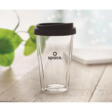 Carica l&#39;immagine nel visualizzatore di Gallery, BIELO TUMBLER - Nero - CASA E VIVERE - Midocean - Bicchiere In Vetro Mo9927, Drinking Bottle, Home &amp; Living