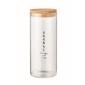 BIG BOROJAR - Trasparente - CASA E VIVERE - Midocean - Barattolo In Vetro 1lt Mo6270, Glasses, Home & Living