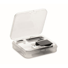 Carica l&#39;immagine nel visualizzatore di Gallery, BLOCKER SET - Nero - UFFICIO - Midocean - Computer Accesories, Office, Set Per Blocco Webcam E Dati Mo6171