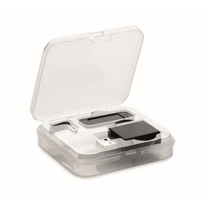 BLOCKER SET - Nero - UFFICIO - Midocean - Computer Accesories, Office, Set Per Blocco Webcam E Dati Mo6171