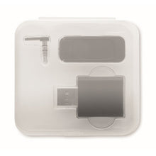 Carica l&#39;immagine nel visualizzatore di Gallery, BLOCKER SET - Nero - UFFICIO - Midocean - Computer Accesories, Office, Set Per Blocco Webcam E Dati Mo6171