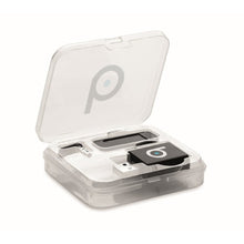 Carica l&#39;immagine nel visualizzatore di Gallery, BLOCKER SET - Nero - UFFICIO - Midocean - Computer Accesories, Office, Set Per Blocco Webcam E Dati Mo6171