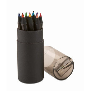 BLOCKY - Nero - SCRIVERE - Midocean - Pencil, Set 12 Matite Colorate It3630, Writing