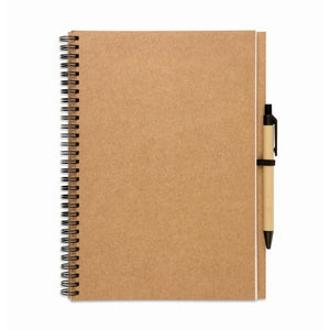 BLOQUERO PLUS - Beige - UFFICIO - Midocean - Blocnotes In Carta Riciclata Kc7013, Notebooks / Notepads, Office