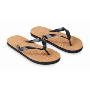 BOMBAI L - Nero - TEMPO LIBERO - Midocean - Beach, Infradito In Sughero L Mo6403, Leisure
