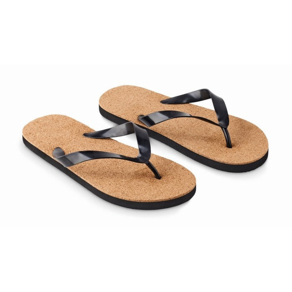 BOMBAI L - Nero - TEMPO LIBERO - Midocean - Beach, Infradito In Sughero L Mo6403, Leisure