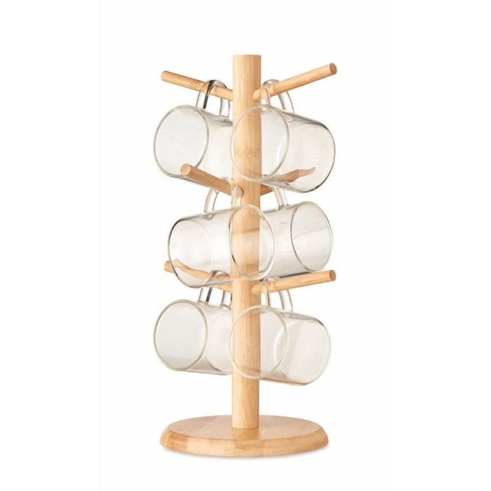 BOROCUPS - Legna - CASA E VIVERE - Midocean - Cups, Home & Living, Set Porta Tazze Mo6300