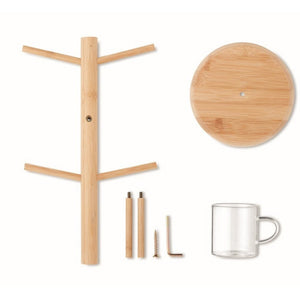 BOROCUPS - Legna - CASA E VIVERE - Midocean - Cups, Home & Living, Set Porta Tazze Mo6300