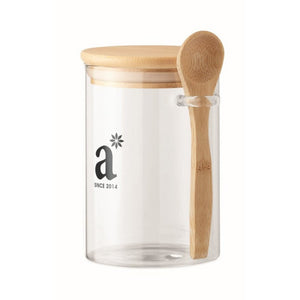 BOROSPOON - Trasparente - CASA E VIVERE - Midocean - Barattolo In Vetro 600ml Mo6247, Glasses, Home & Living