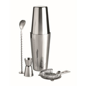 BOSTON - Argento lucido - CASA E VIVERE - Midocean - Home & Living, Set Cocktail 750ml Mo6224, Wine Accesories