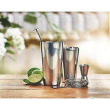 Carica l&#39;immagine nel visualizzatore di Gallery, BOSTON - Argento lucido - CASA E VIVERE - Midocean - Home &amp; Living, Set Cocktail 750ml Mo6224, Wine Accesories