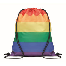 Carica l&#39;immagine nel visualizzatore di Gallery, BOW - Multicolore - BORSE E VIAGGIO - Midocean - Bags &amp; Travel, Duffle Bag, Sacca In Rpet Arcobaleno Mo6436